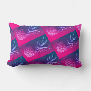 Funkschöner roter Ananas-Druck-Wurfkissenbezug Lendenkissen