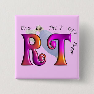 Funktelegrafie "Gag-EM, bis ich dorthin" Geschenke Button