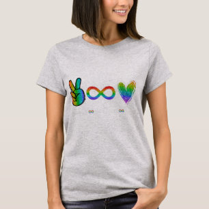 Funktion des Autismus-T - Shirt der Autismus-Liebe