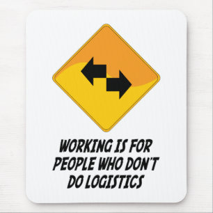 Funktion ist für Leute, die nicht Logistik tun Mousepad