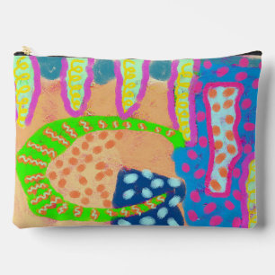 Funktionale abstrakte Kunst Zubehörtasche