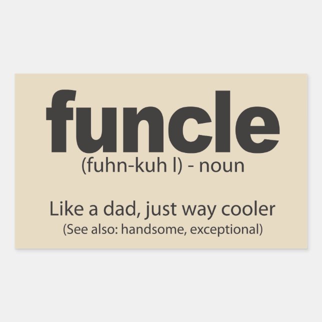 Funktionale Definition Funny Quote Sticker (Vorderseite)