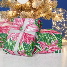 Funktionales Weihnachtslaub-Muster  Geschenkpapier