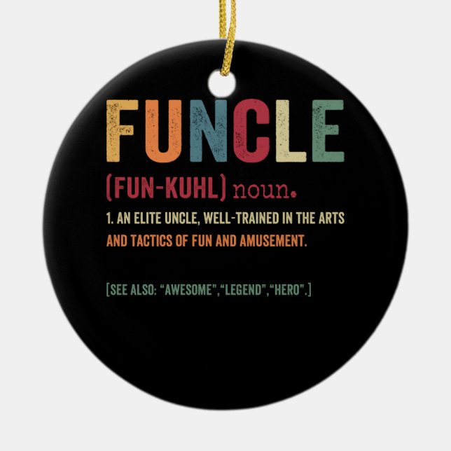 Funktionelle Onkeldefinition, Phantastischer Legen Keramik Ornament (Vorne)