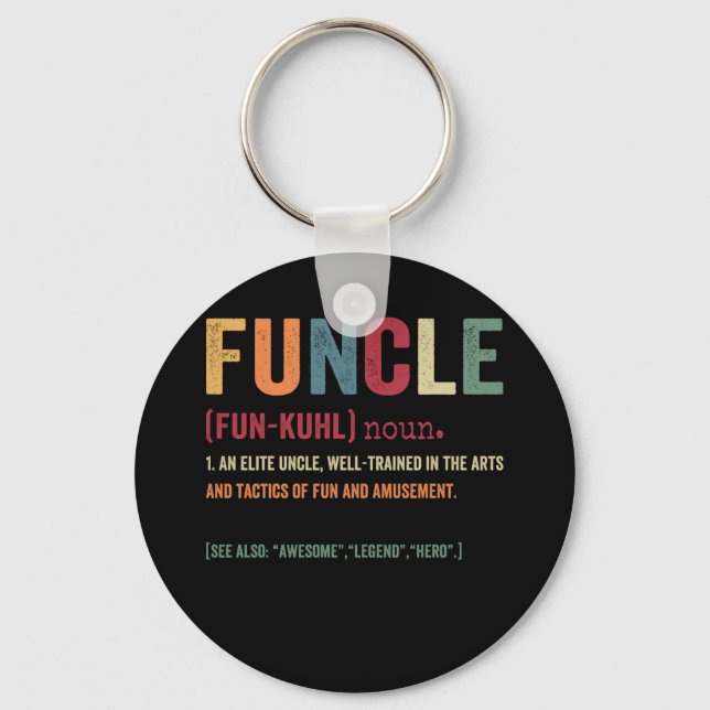 Funktionelle Onkeldefinition, Phantastischer Legen Schlüsselanhänger (Vorderseite)