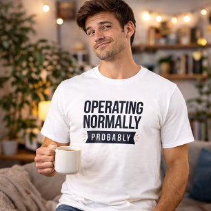 Funktioniert Normalerweise Wahrscheinlich Lustig T T-Shirt