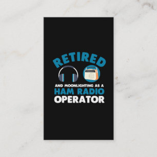 Funkturm für den Funkdienst "Retirement Radio Tow Visitenkarte