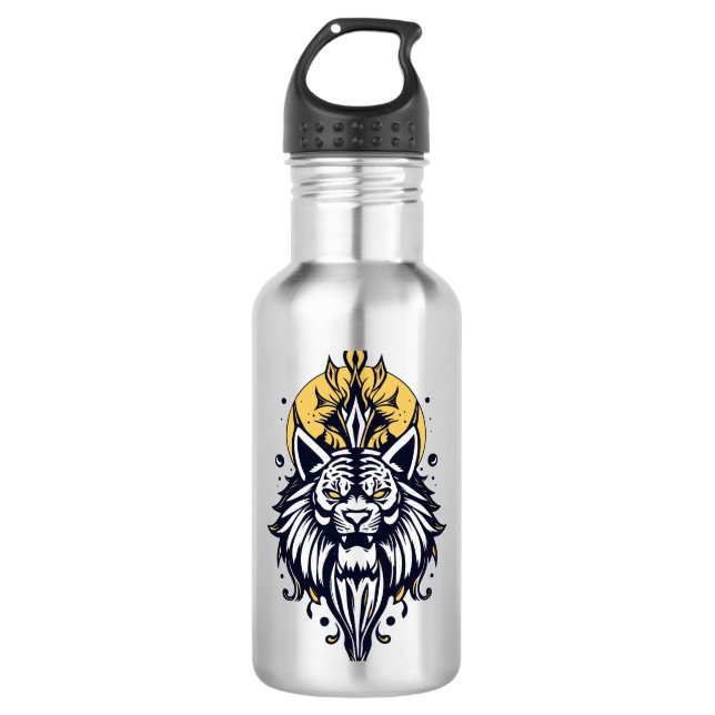 Funkwasserflasche Edelstahlflasche (Vorderseite)