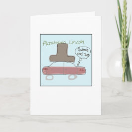 Funky Abe Lincoln Illustriert Karte