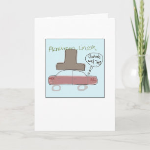 Funky Abe Lincoln Illustriert Karte