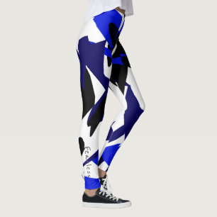 Funky Abstrakt Art Geometry Fearless Leggings