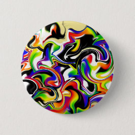 Funky abstrakt Art Magnet Button