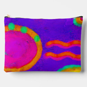 Funky Abstrakt Art Makeup Bag Zubehörtasche