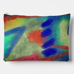 Funky Abstrakt Art to Carry Zubehörtasche