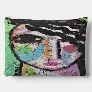 Funky Abstrakt Art Zubehörtasche
