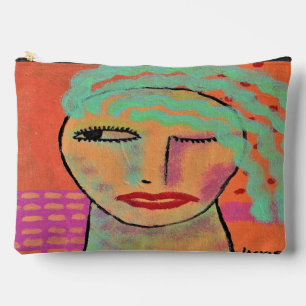 Funky Abstrakt Art Zubehörtasche