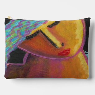 Funky Abstrakt Art Zubehörtasche