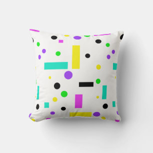 Funky Abstraktes Muster Kissen Kissen