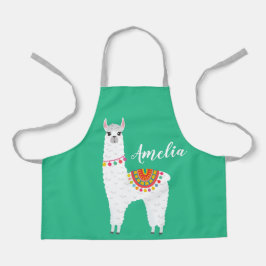 Funky Alpaca drama llama Schürze