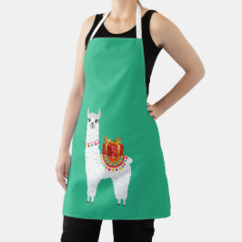 Funky Alpaca niedliches Lama Schürze