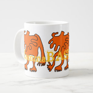 Funky Amoeba Design Jumbo Tasse! Jumbo-Tasse