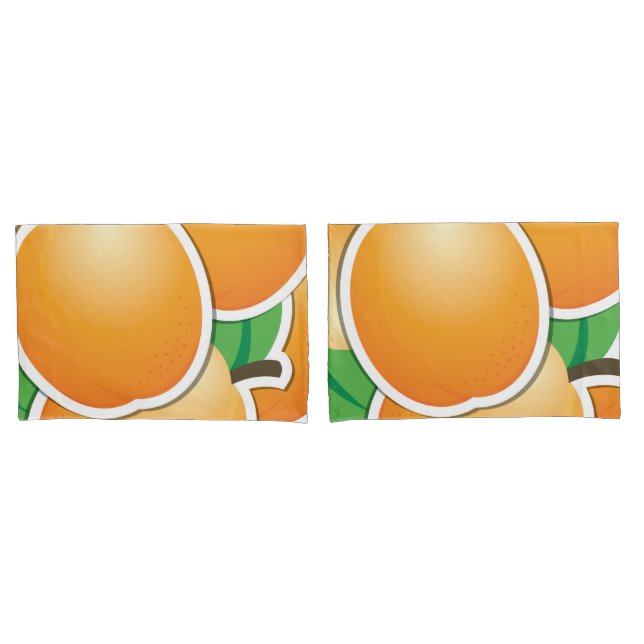 Funky apricot kissenbezug (Vorderseite-Set)