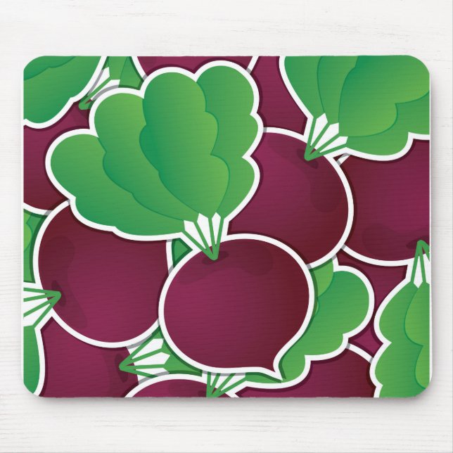 Funky Beet Mousepad (Vorne)