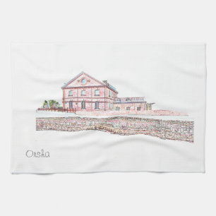 Funky Belarus Б л а е с р у Orsha Old Red Mill Geschirrtuch