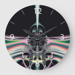 Funky Bird Große Wanduhr