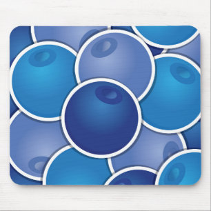 Funky Blueberry Mousepad