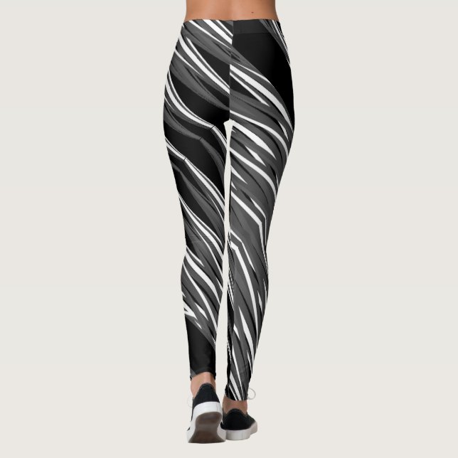 Funky BLURRY Leggings 1839 (Rückseite)