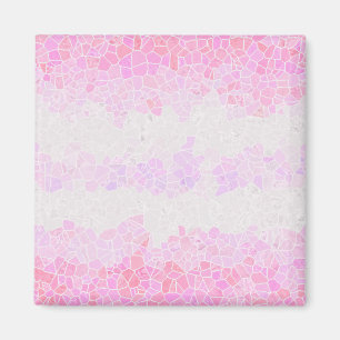 Funky Boho Abstractes Mosaik-Pomosexuellen-Stolz-F Magnet