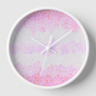 Funky Boho Abstractes Mosaik-Pomosexuellen-Stolz-F Uhr