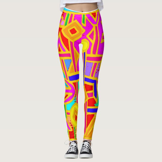 Funky Boho Leggings (Vorderseite)