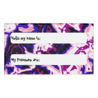 Funky Boho Retro Marbled Stripes Genderfluid Prix
