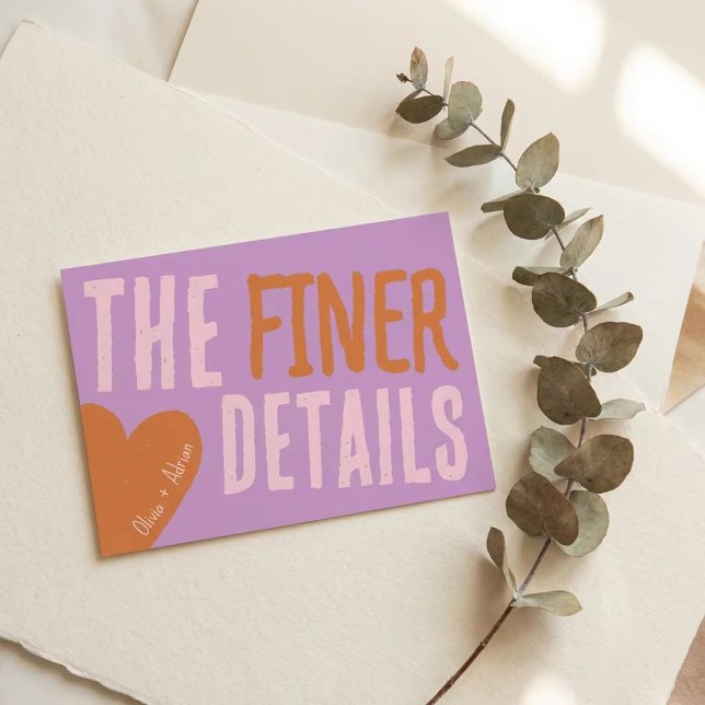 Funky Bold Font Einladung (Von Creator hochgeladen)