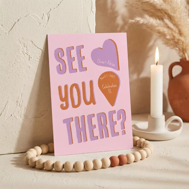 Funky Bold Font Einladung (Von Creator hochgeladen)