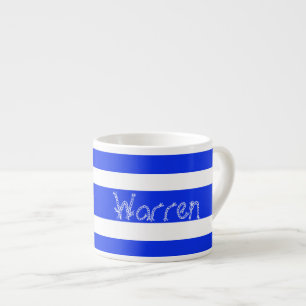 Funky Boy Guy Coffee Espresso Warren Ihr Name Tass Espressotasse