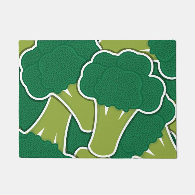 Funky broccoli fußmatte (Vorderseite)