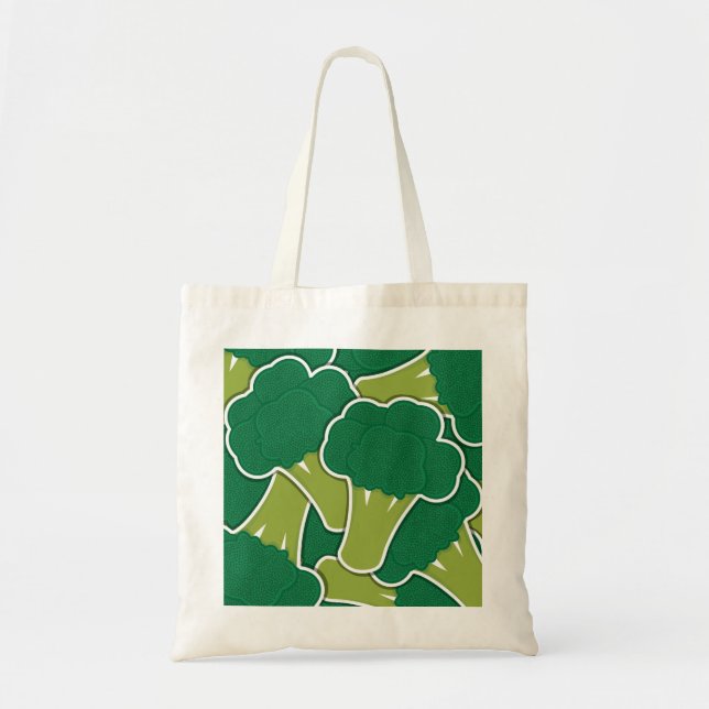 Funky broccoli tragetasche (Vorne)