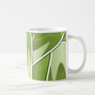 Funky brussel sprossen kaffeetasse
