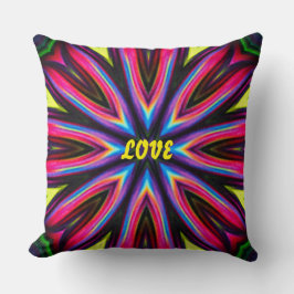 Funky Bunt Retro Stil Kissen