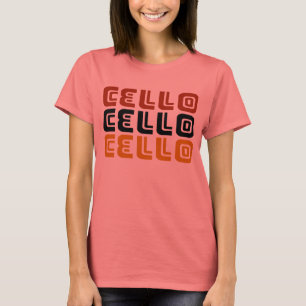 Funky Cello Trio Geschenk T-Shirt