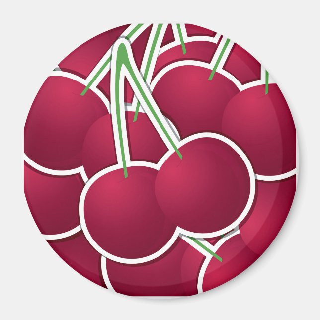 Funky cherry magnet (Vorne)