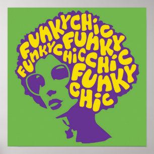 Funky Chic Poster