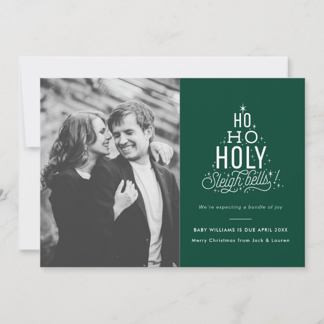 Funky Christmas Card Faire-part de grossesse (Devant)