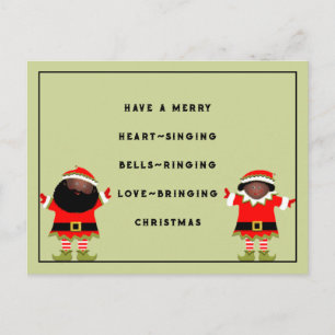 Funky Christmas Wish Carte de vacances