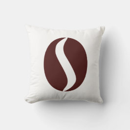 Funky Coffee Bean Minimalismus Kissen Kissen Kisse
