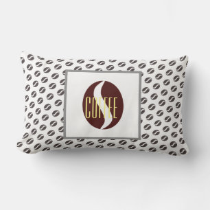 Funky Coffee Beans Muster Kissen Kissen Kissen Kis