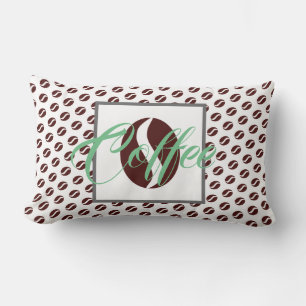 Funky Coffee Beans Muster Kissen Kissen Kissen Kis